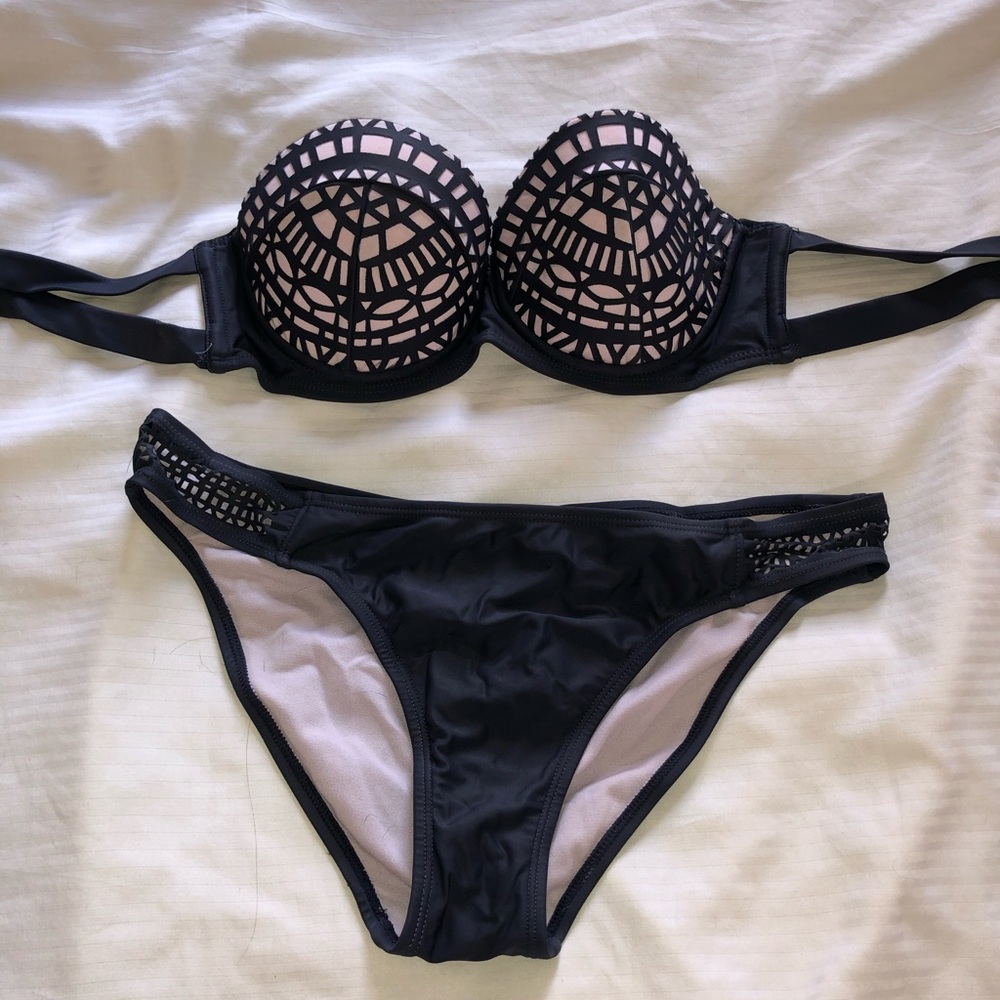 Xhilaration geometric print Bikini Medium